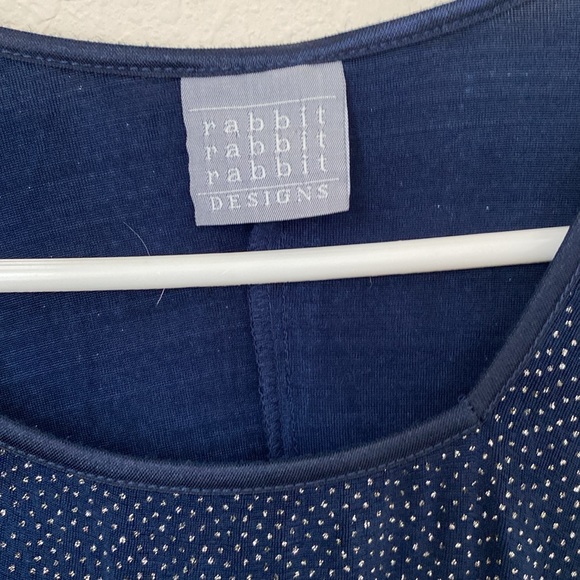 Vintage! Navy Sparkle Dress by Rabbit Rabbit Rabbit Designs - Picture 13 of 13